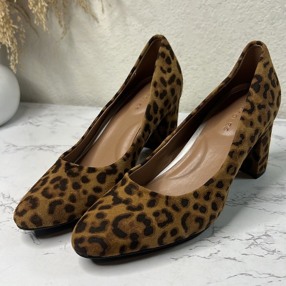 Aerosoles Bettie Cheetah Print Block Heel Women - Picture 6 of 11
